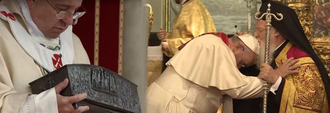 εικόνα άρθρου: Επιστολή Πάπα προς Βαρθολομαίο: «Οι αποκλίσεις μας δεν θα παρακωλύσουν την αποστολή μας» (video)