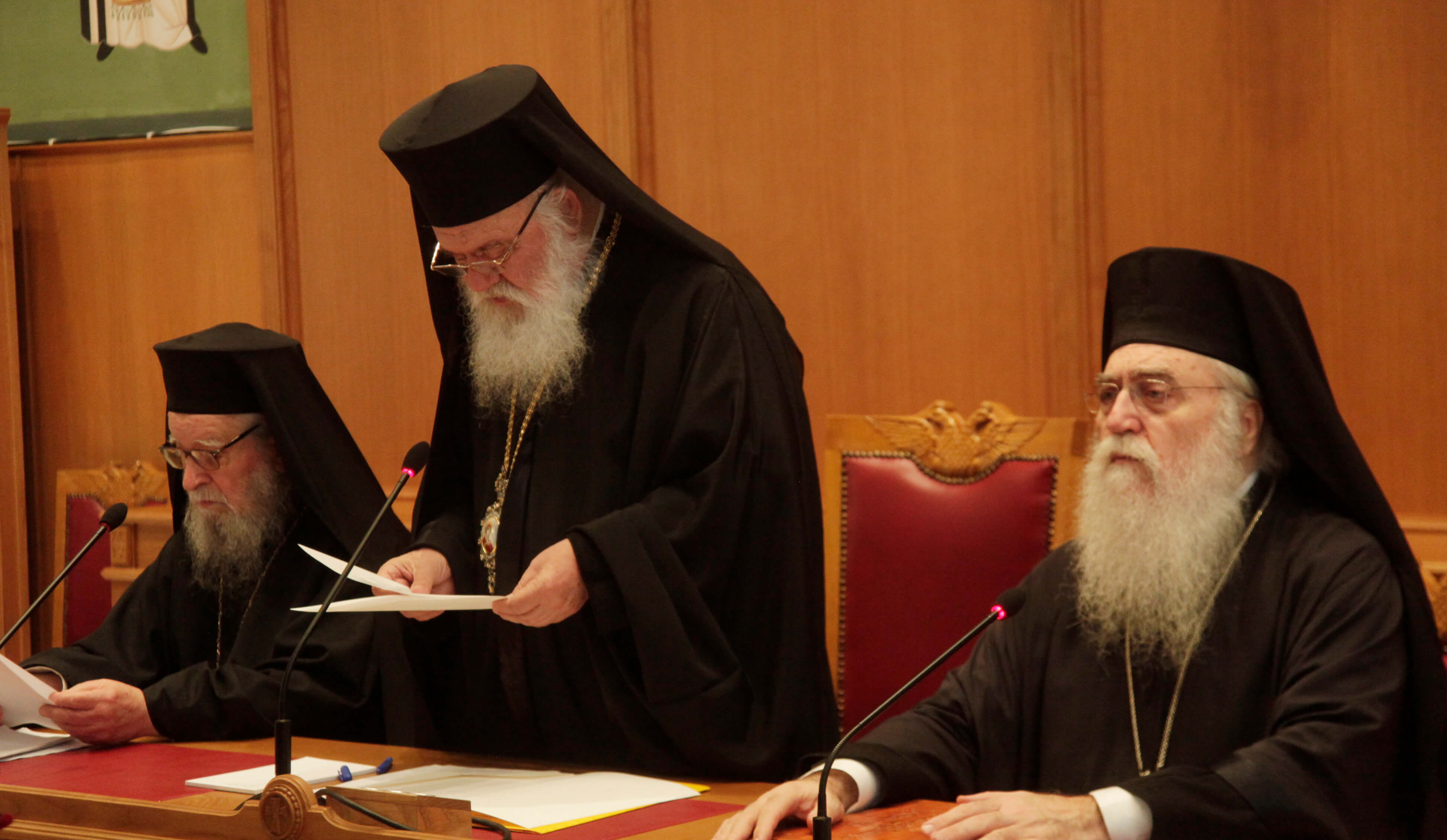 εικόνα άρθρου: Προσφώνηση του Αρχιεπισκόπου στην τακτική σύγκληση της Ιεράς Συνόδου της Ιεραρχίας της Εκκλησίας της Ελλάδος