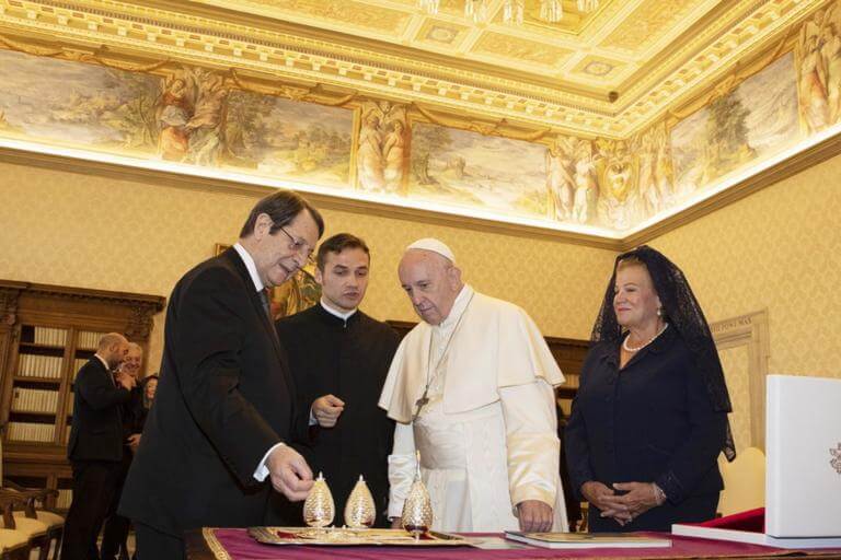 εικόνα άρθρου: Στο Βατικανό ο Νίκος Αναστασιάδης – Συναντήθηκε με τον πάπα Φραγκίσκο